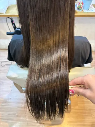 カラー 韓国ヘアー🇰🇷 MIWAのヘアスタイル