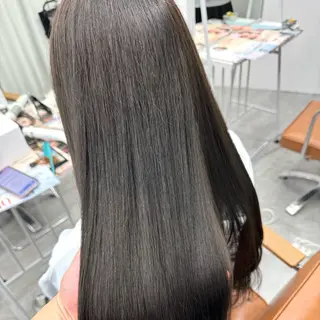 ロング カラー ヘアアレンジ ブリーチなしカラー /新百合ヶ丘/安形翔のヘアスタイル
