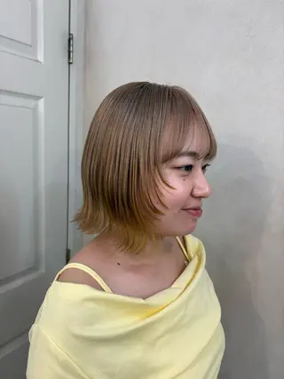 ショート カラー 田畠 しずかのヘアスタイル