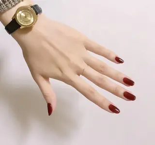 ネイル ネイルリボン 堀川のネイルデザイン