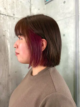 ショート カラー 🎗️かとう しほ🎗️のヘアスタイル