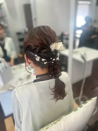 ヘアアレンジ 🤍 minaのヘアスタイル