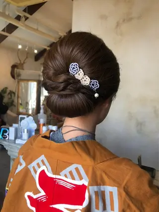 ヘアアレンジ . SHIZUKAのヘアスタイル