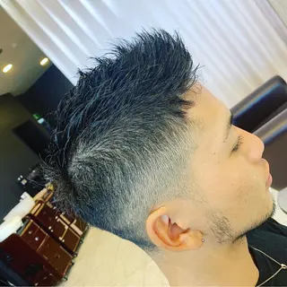 ショート メンズ 安部 志弥のヘアスタイル