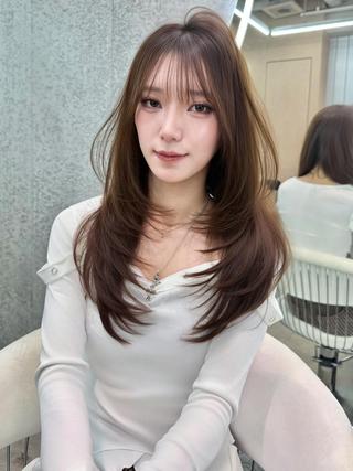 セミロング GLROW 大宮のヘアスタイル