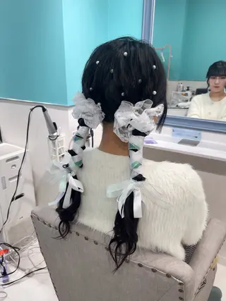 ロング ヘアアレンジ ☁️hinako☁️ 1HAVANAのヘアスタイル