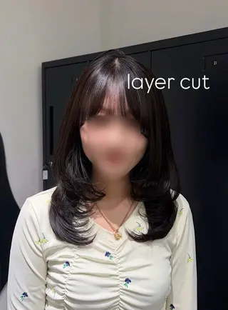 セミロング カラー limitみづき🌙 カラーのヘアスタイル