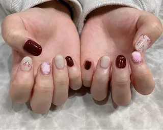 ネイル 長谷川 奈緒美のネイルデザイン