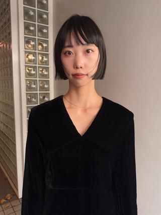 ショート ボブ/似合わせ レイヤーcocomoのヘアスタイル