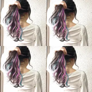 ロング eye エクステ専門店Rのヘアスタイル