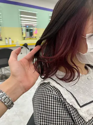 セミロング 🪞透明感カラー🫧 縮毛矯正🥇かずきのヘアスタイル