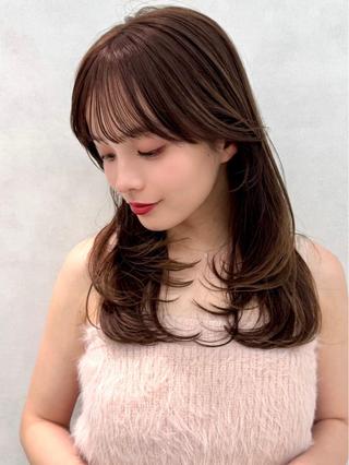 ロング カラー ヘアアレンジ ✨レイヤー/ 透明感カラー✨冨永剛のヘアスタイル