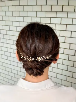 ミディアム ヘアアレンジ 褒められヘアメイク /‎ボブ女子🐶みおのヘアスタイル