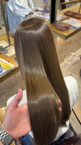 ロング カラー 💖艶髪&ブリーチ髪 質改善💖舜希のヘアスタイル