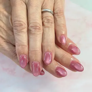 セミロング 🩷Momo Nails🩷のネイルデザイン
