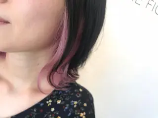 ミディアム カラー mayo 🐄🌈のヘアスタイル