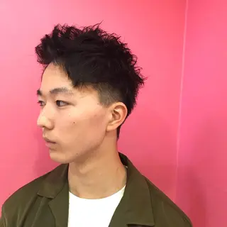 ショート メンズ Vir by browのヘアスタイル