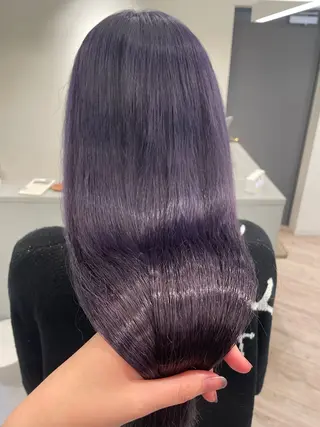 ロング ♡似合わせハイトーン ♡maiのヘアスタイル