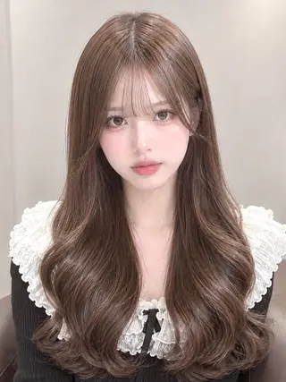 ロング カラー 🤍艶モテカラー♡ ブラウン🤍Rimiのヘアスタイル