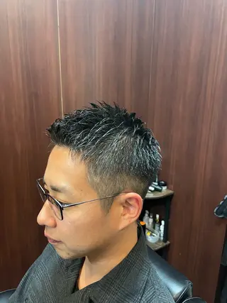 ショート メンズ 大竹 翔のヘアスタイル