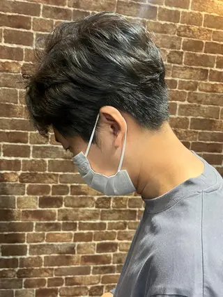 ショート カラー パーマ ヘアアレンジ メンズ キッズ ネイル マツエク・マツパ アイブロウ 久木原 ゆりのヘアスタイル