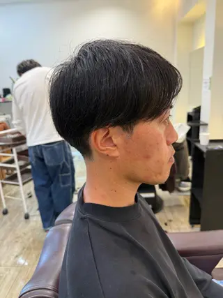 ショート メンズ 永井 天斗のヘアスタイル