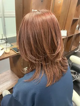 セミロング 桝田 友美のヘアスタイル