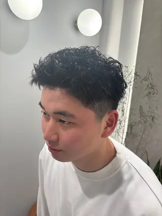 パーマ メンズ Rui /中野/モデル募集中のヘアスタイル