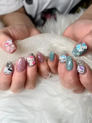 ネイル nail poppo フィルイン推奨🕊️のネイルデザイン