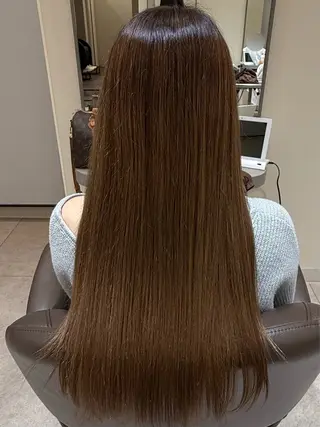 ロング カラー たにわき あんのヘアスタイル