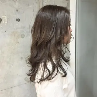セミロング カラー 開發 智也のヘアスタイル