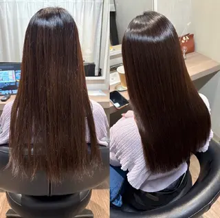 ロング ANDIAMO 栄 栞名のヘアスタイル