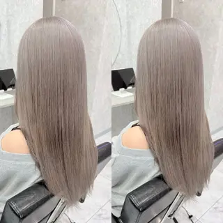 ロング カラー 🌺ハイトーン🌺 矢葺 なぎさ🌺🌺のヘアスタイル