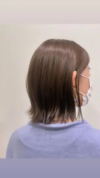 ミディアム Yuka ∥ 深層筋 ×睡眠改善ヘッドスパのヘアスタイル