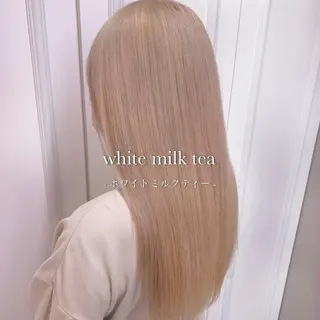 ロング カラー 色落ち綺麗🩰ハイ トーン🎀RINKAのヘアスタイル