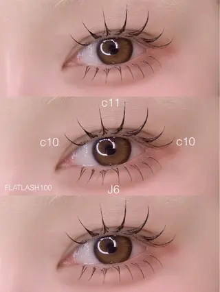 マツエク・マツパ KKSbeauty 🎀心斎橋本店Hのマツエク・マツパデザイン