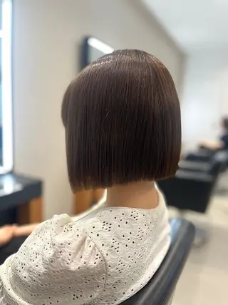 ショート 顔周りレイヤー 髪質改善 / AYUのヘアスタイル