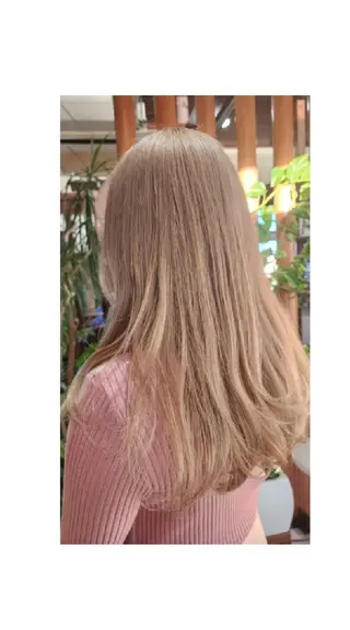 ロング 青山 早智子のヘアスタイル