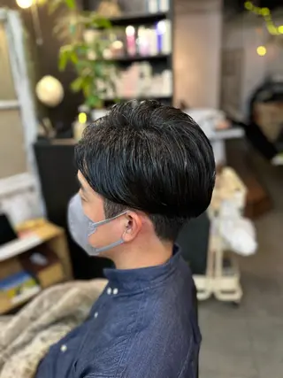 パーマ メンズ 元住吉プランツヘアー ☘️まるやま☘️のヘアスタイル