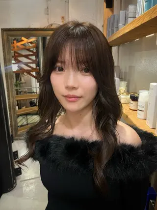 セミロング カラー 🎀Yamasaki Yui🎀のヘアスタイル