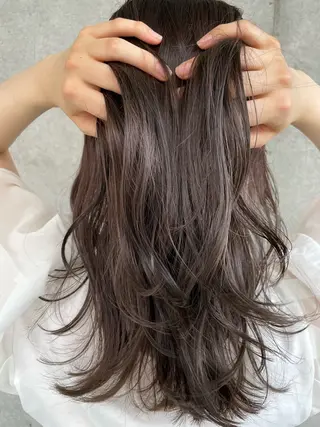 セミロング カラー chim _SiLOのヘアスタイル