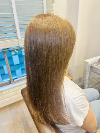 ロング カラー BANDE 水崎 悟のヘアスタイル