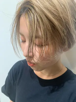 ショート 土佐 優奈のヘアスタイル