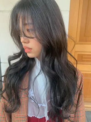 ロング カラー m ā l o.🌷 サカモトマイコのヘアスタイル