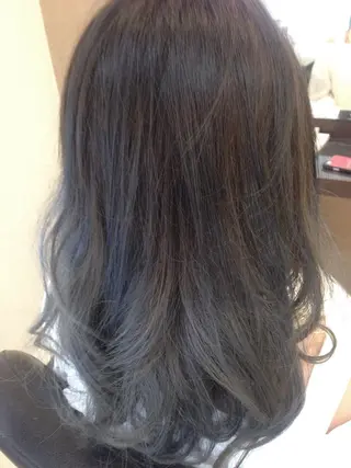 ミディアム カラー 浅川 実行のヘアスタイル