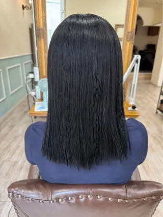 カラー ゆこ カラーモデルのヘアスタイル