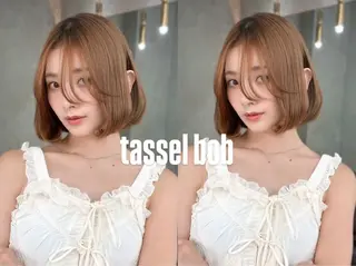 ショート ボブ ミニボブ 透明感カラー颯空🎀のヘアスタイル