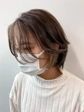 ショート カラー Unami MIHA☘️*゜のヘアスタイル