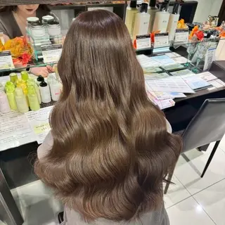ロング 🩶【巻ける縮毛 矯正】🩶蘭のヘアスタイル