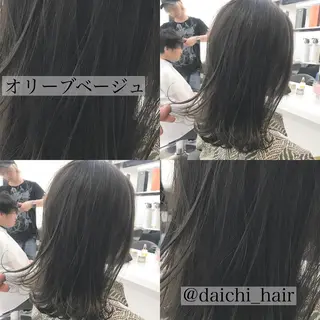 ミディアム カラー ヘアアレンジ 💞あざと可愛い💞 児玉大地のヘアスタイル